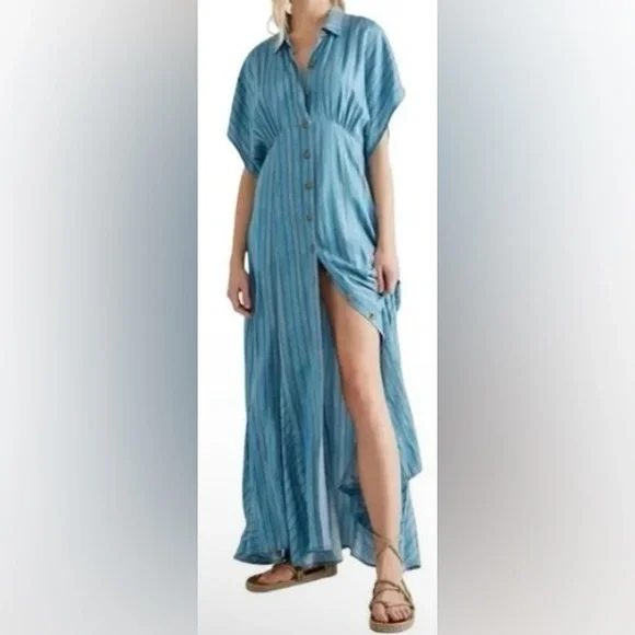 knee length dresses for ladies Rowan Ray Cowl Maxi Dress